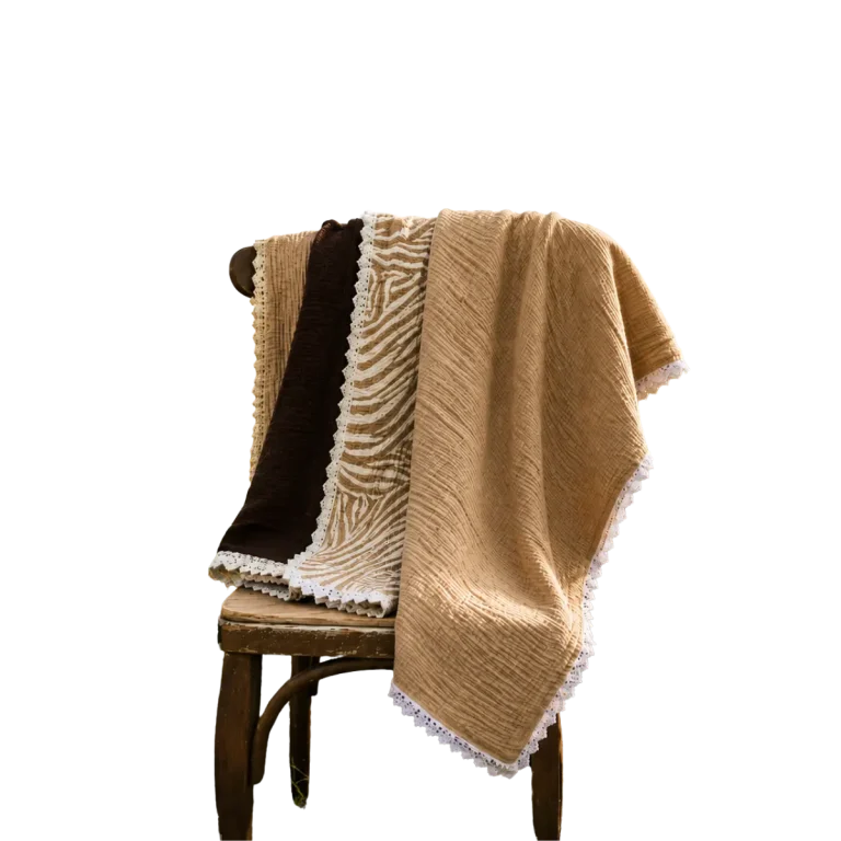 LALLA Cotton Muslin Blanket chair