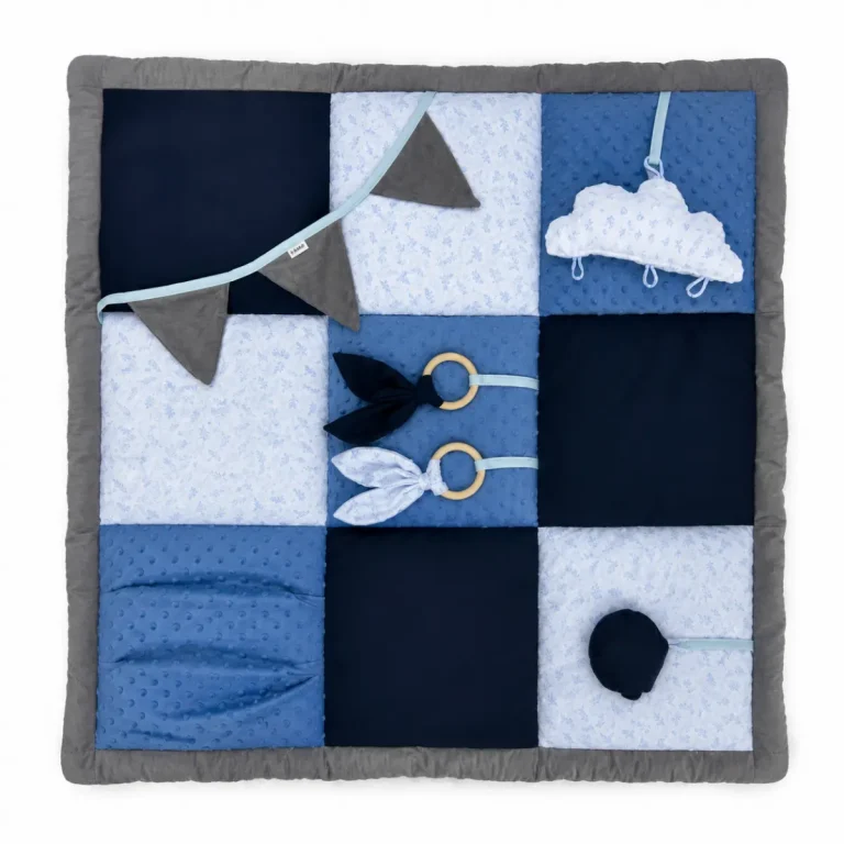 LALLA Sensory Play Mat Blue
